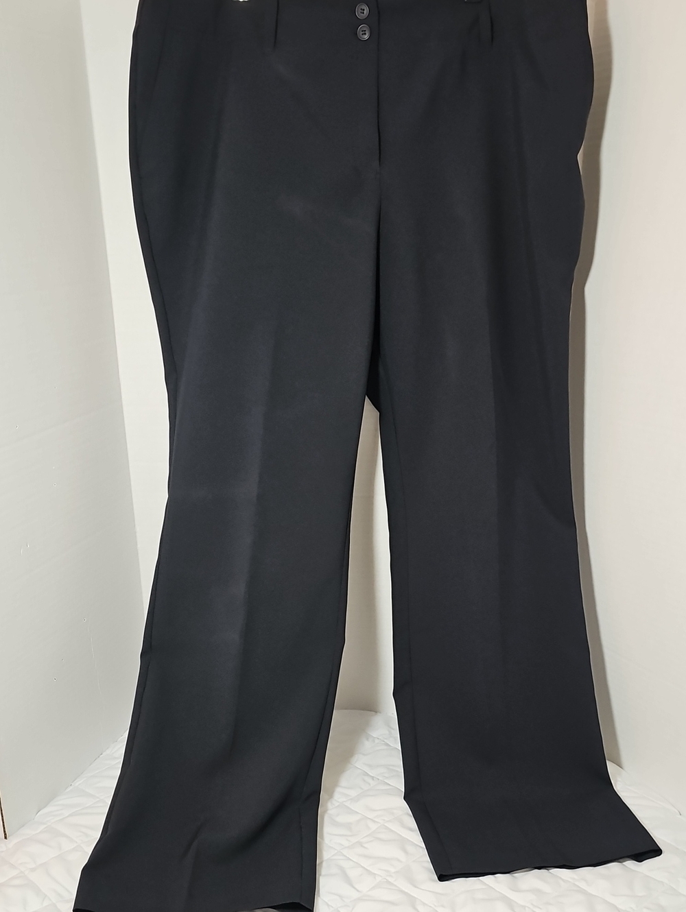 New York & Company Black Wide-Leg Dress Pants